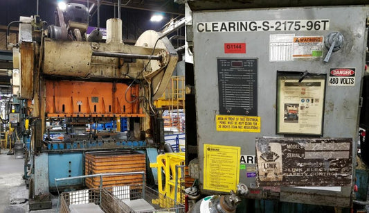 175 Ton Press For Sale Clearing Straight Side Press