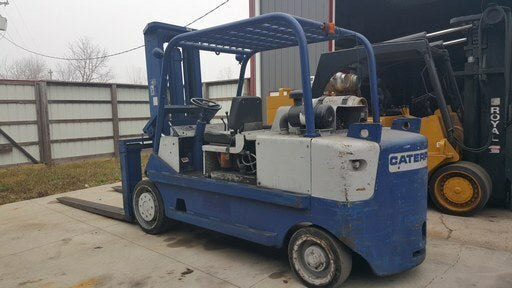 30,000lb CAT Forklift For Sale - Used T300 Fork Truck 15 Ton