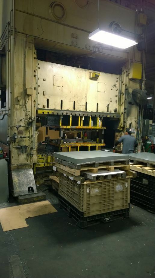800 Ton Bliss Straight Side Metal Punch Press For Sale
