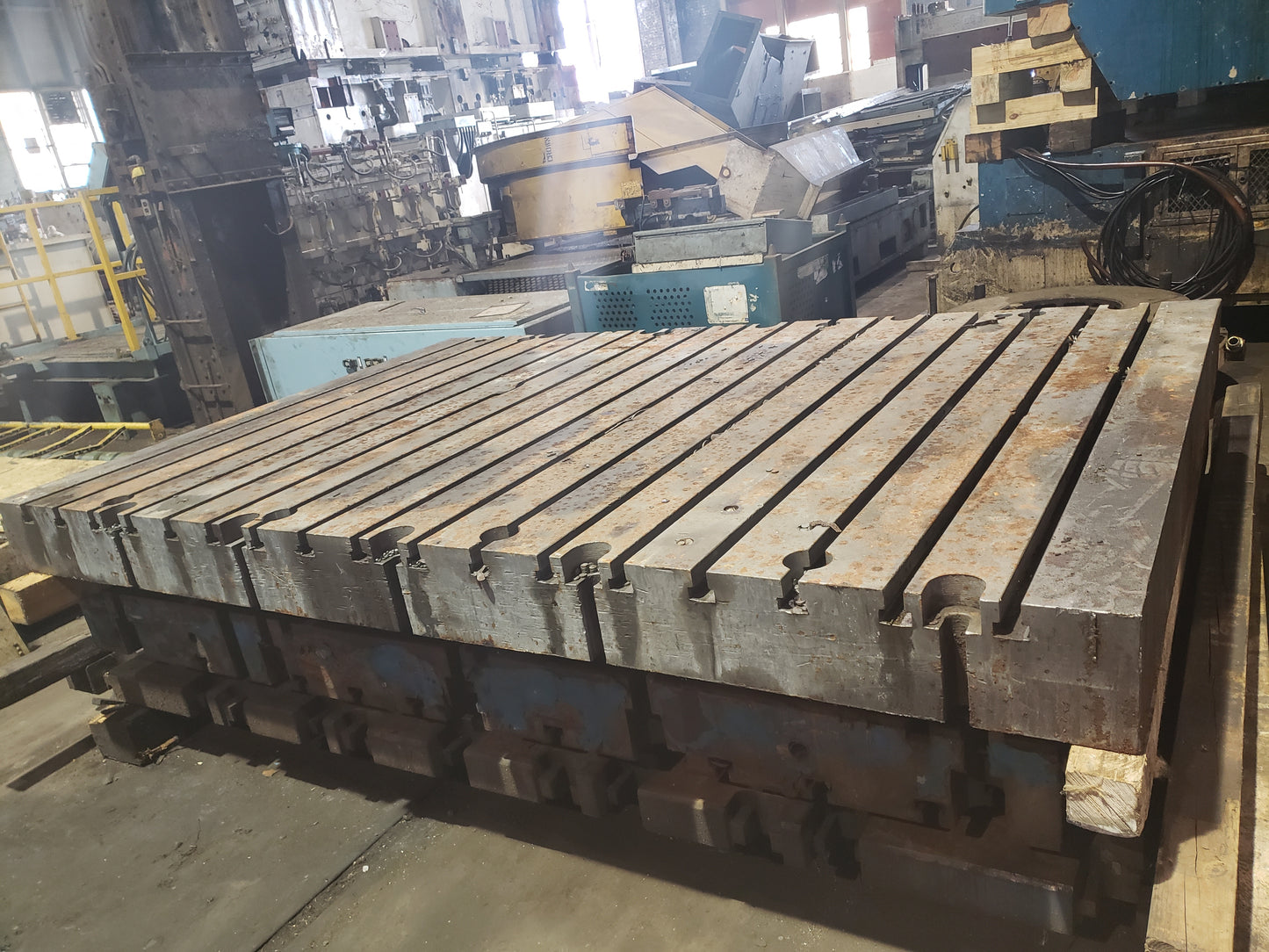 108" x 72" x 8" Bolster Plate For Sale