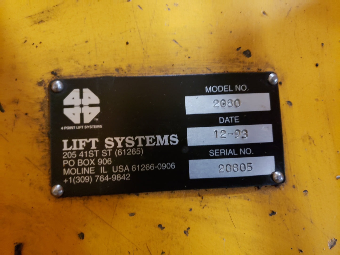 160 Ton Lift Systems 4-Point Gantry System For Sale