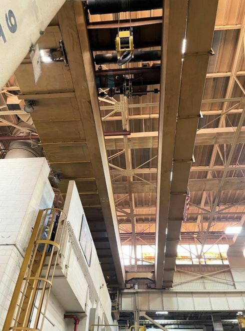 Whiting 60/15 Ton Overhead Bridge Crane For Sale