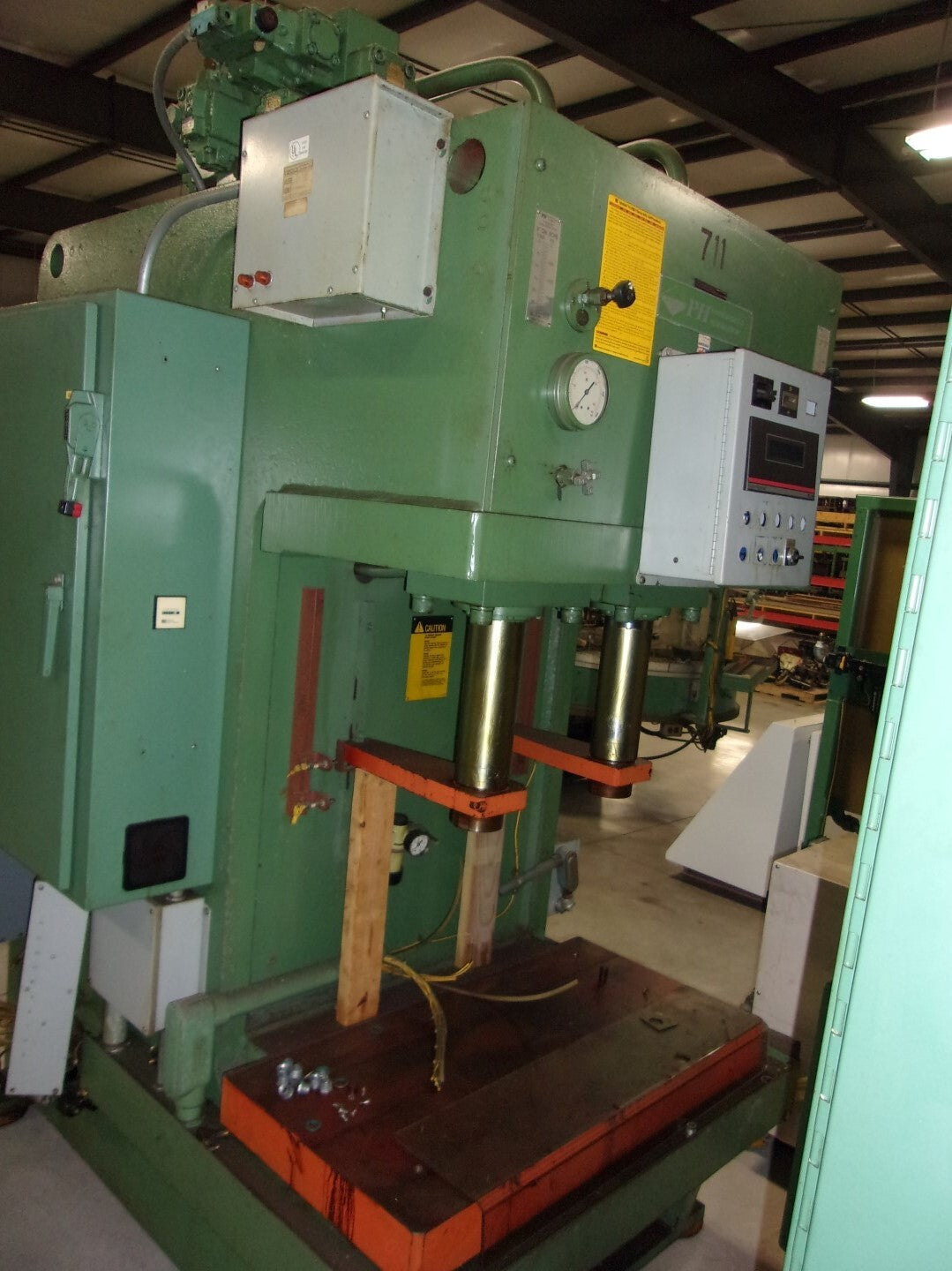 50 Ton PH Dual Ram Hydraulic C-Frame Press For Sale