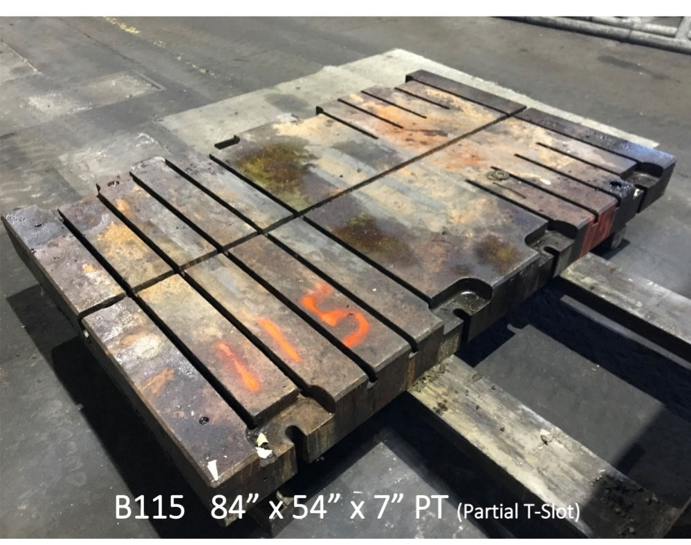 Bolster Plate - 84" x 54" x 7" - For Sale
