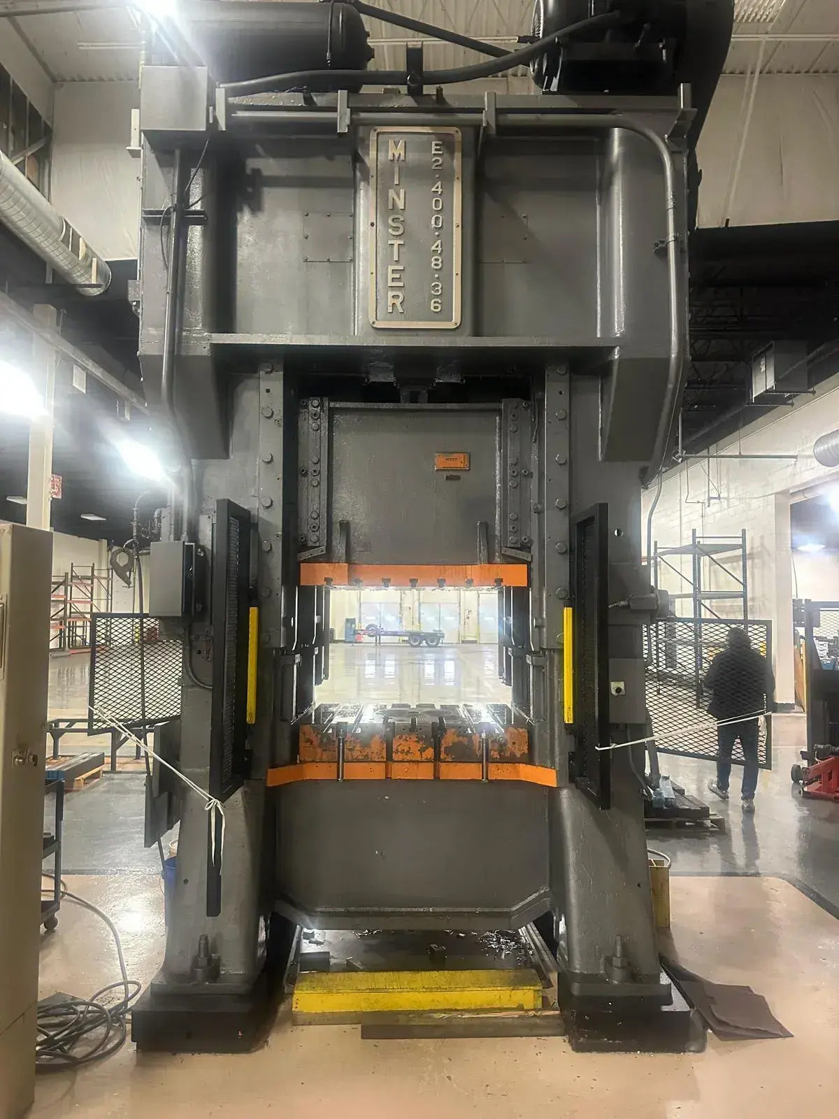 400 Ton Minster Straight Side Press For Sale