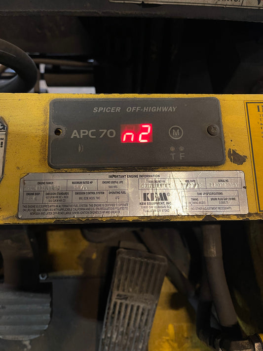 30,000 lb Lowry Forklift For Sale