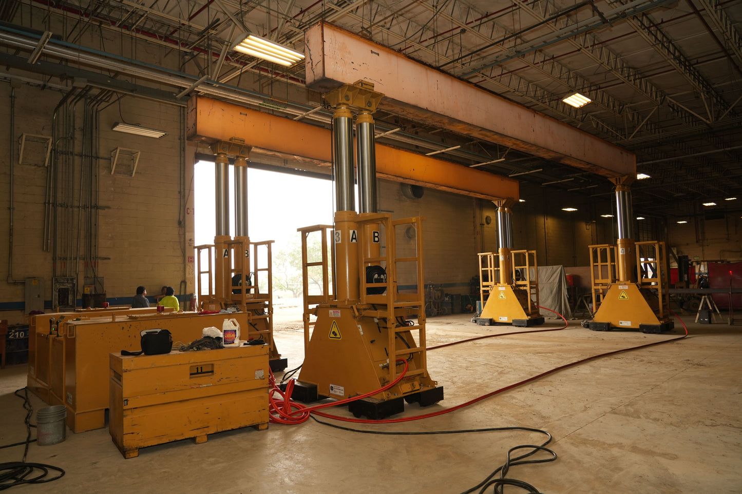 800 Ton Lift Systems Hydraulic Gantry For Sale