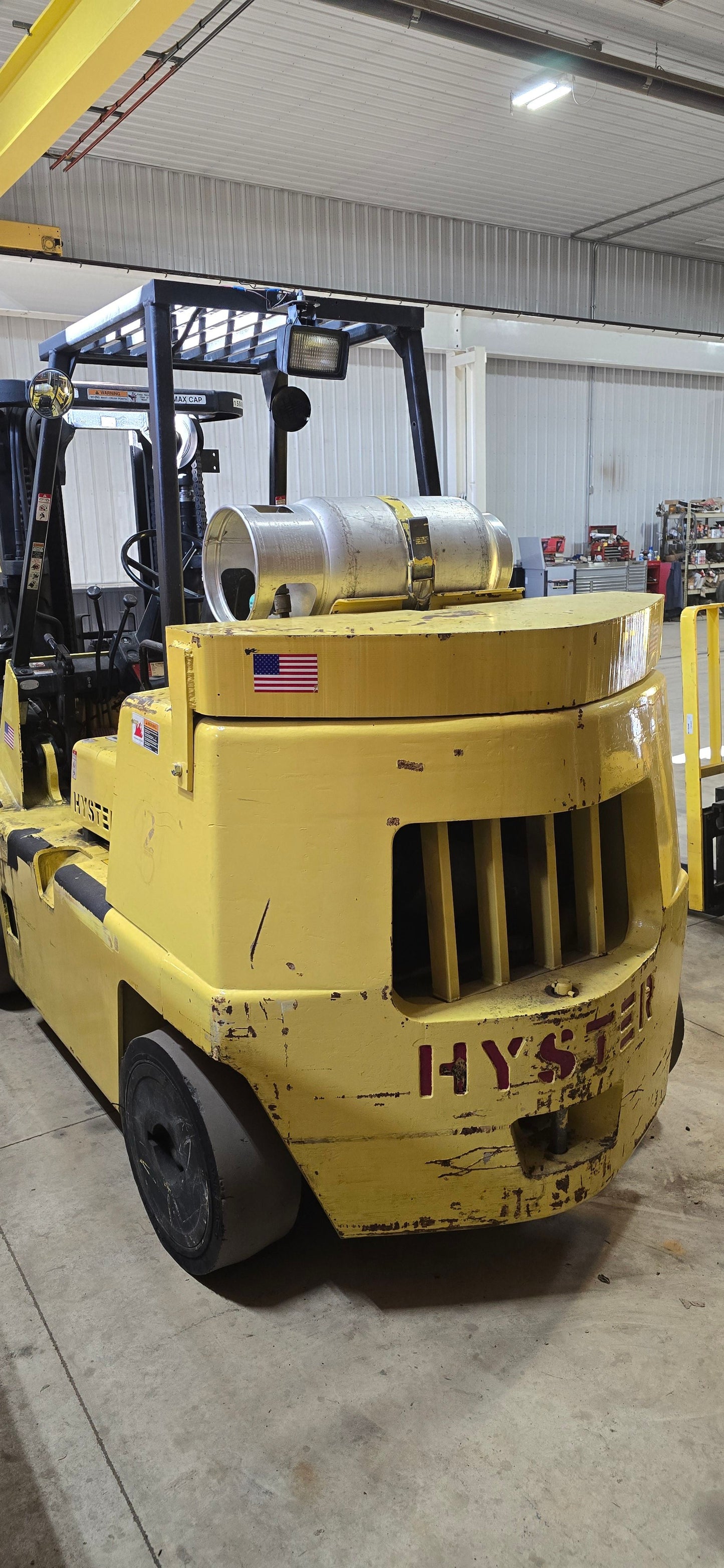 15,500 lb Hyster Forklift For Sale