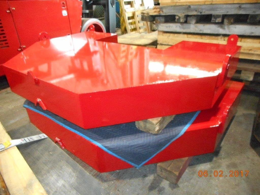 80,000lb Bristol Riggers Special Forklift For Sale 40 Ton