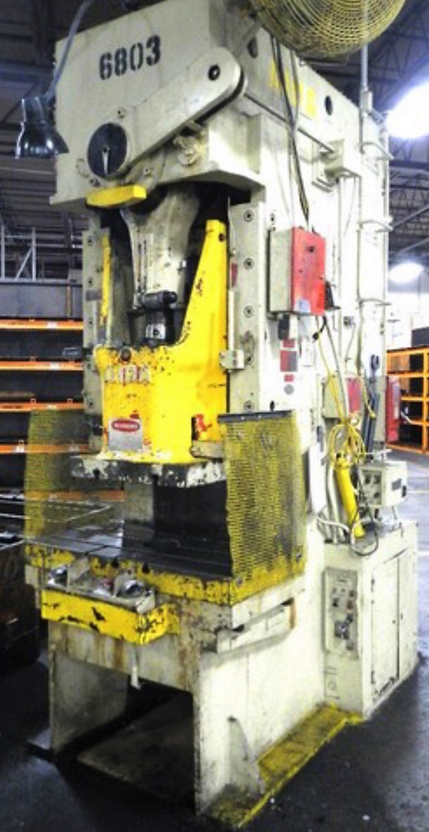 110 Ton Press For Sale Aida Single-Point Gap Frame Press