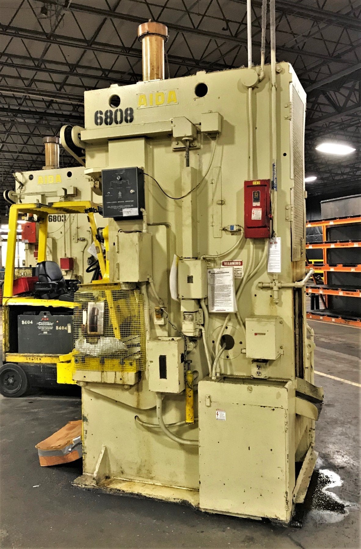 75 Ton Press For Sale Aida Single-Point Gap Frame Press