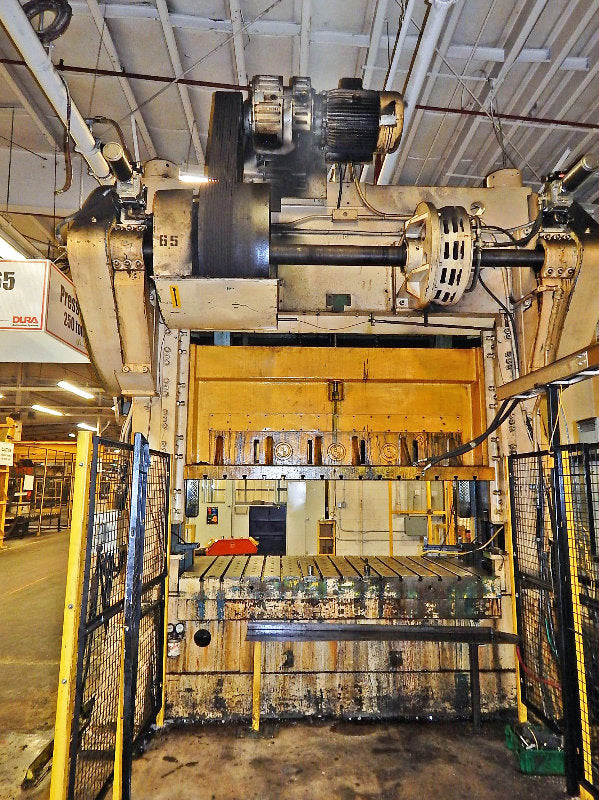 250 Ton Press For Sale Brown & Boggs Straight Side Press