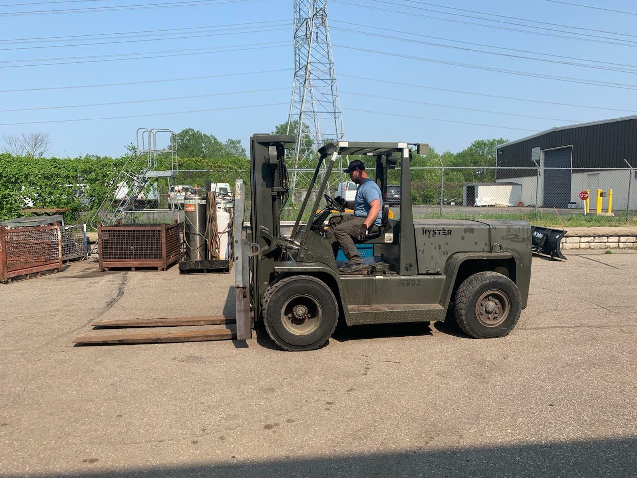 7.5 Ton Hyster H155XL Forklift For Sale
