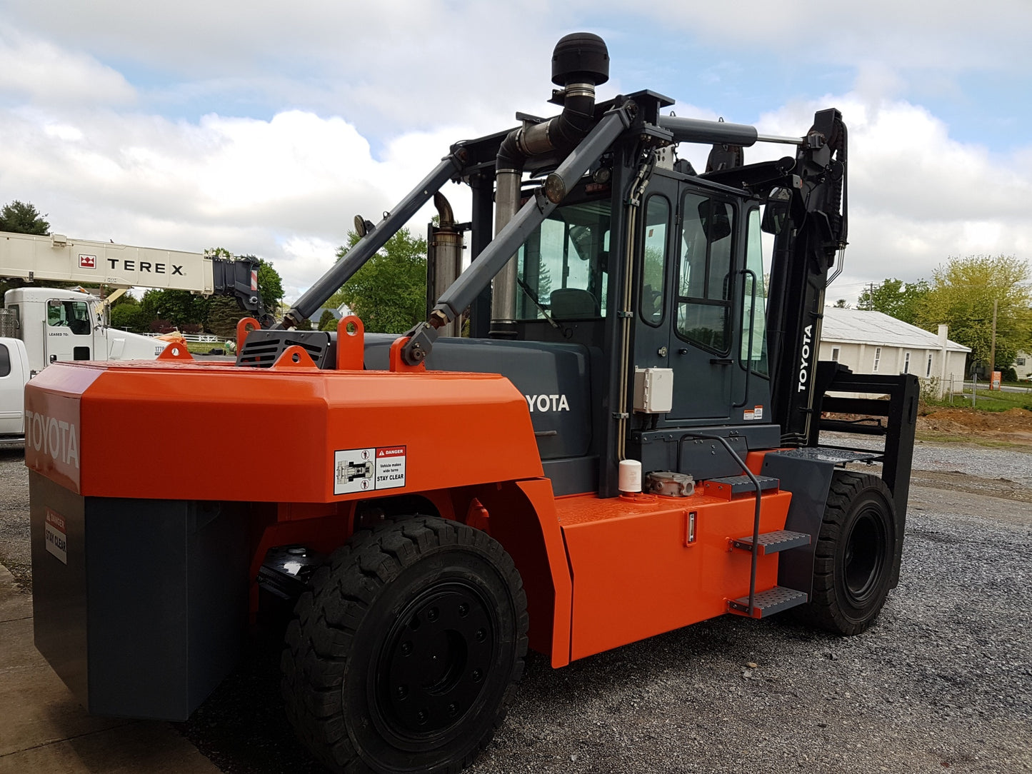 18 Ton Toyota THD3600-48 Forklift For Sale