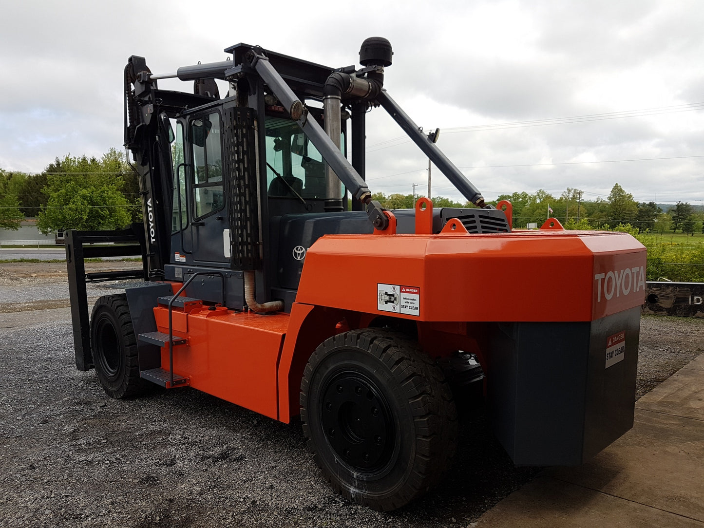 18 Ton Toyota THD3600-48 Forklift For Sale