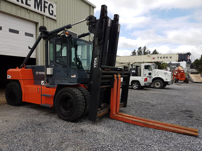 36,000lb Toyota THD3600-48 Forklift For Sale 18 Ton