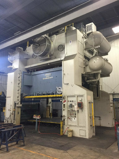 2000 Ton Press For Sale Danly Straight Side Press