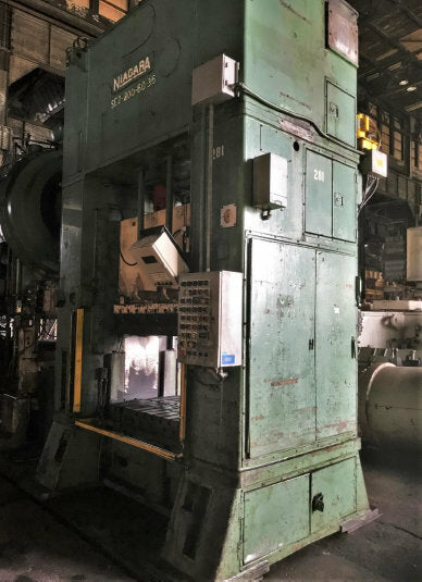 200 Ton Press For Sale Niagara Straight Side Press