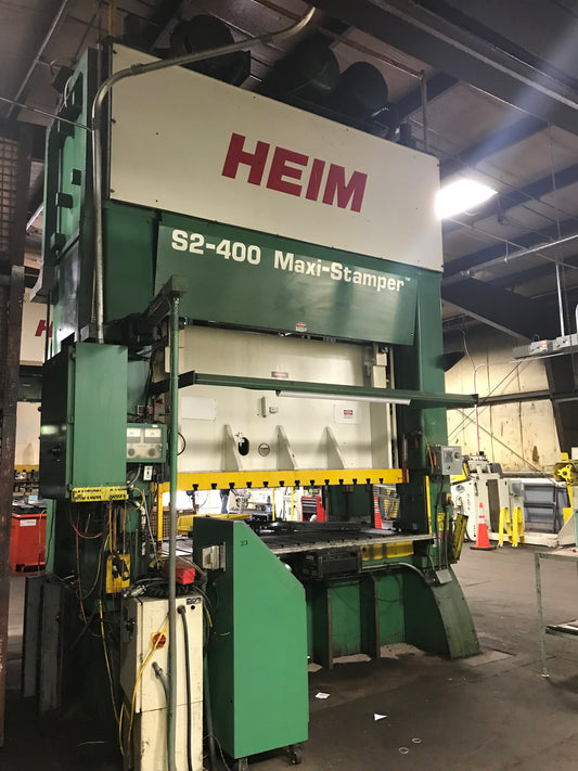 400 Ton Press For Sale Heim Straight Side Press