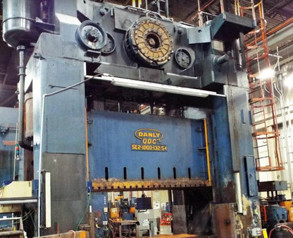 1000 Ton Press For Sale Danly Straight Side