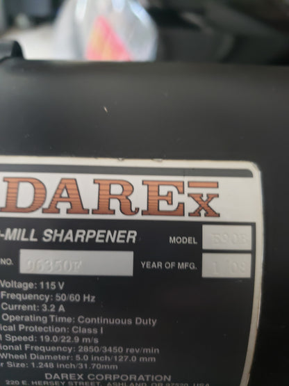 Darex End Mill Grinder - Model E-90 - For Sale