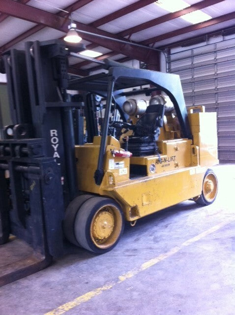 40,000lb-60,000lb 40/60 Royal Solid Tire Forklift For Sale Versa Lift Style  20/30 Ton
