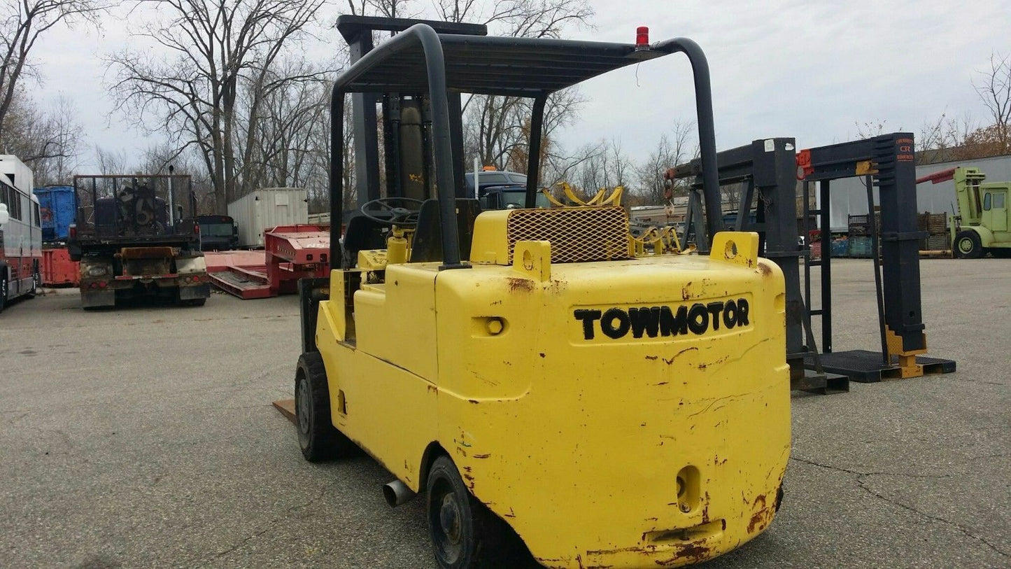 25,000lb CAT/Towmotor Forklift For Sale 12.5 Ton