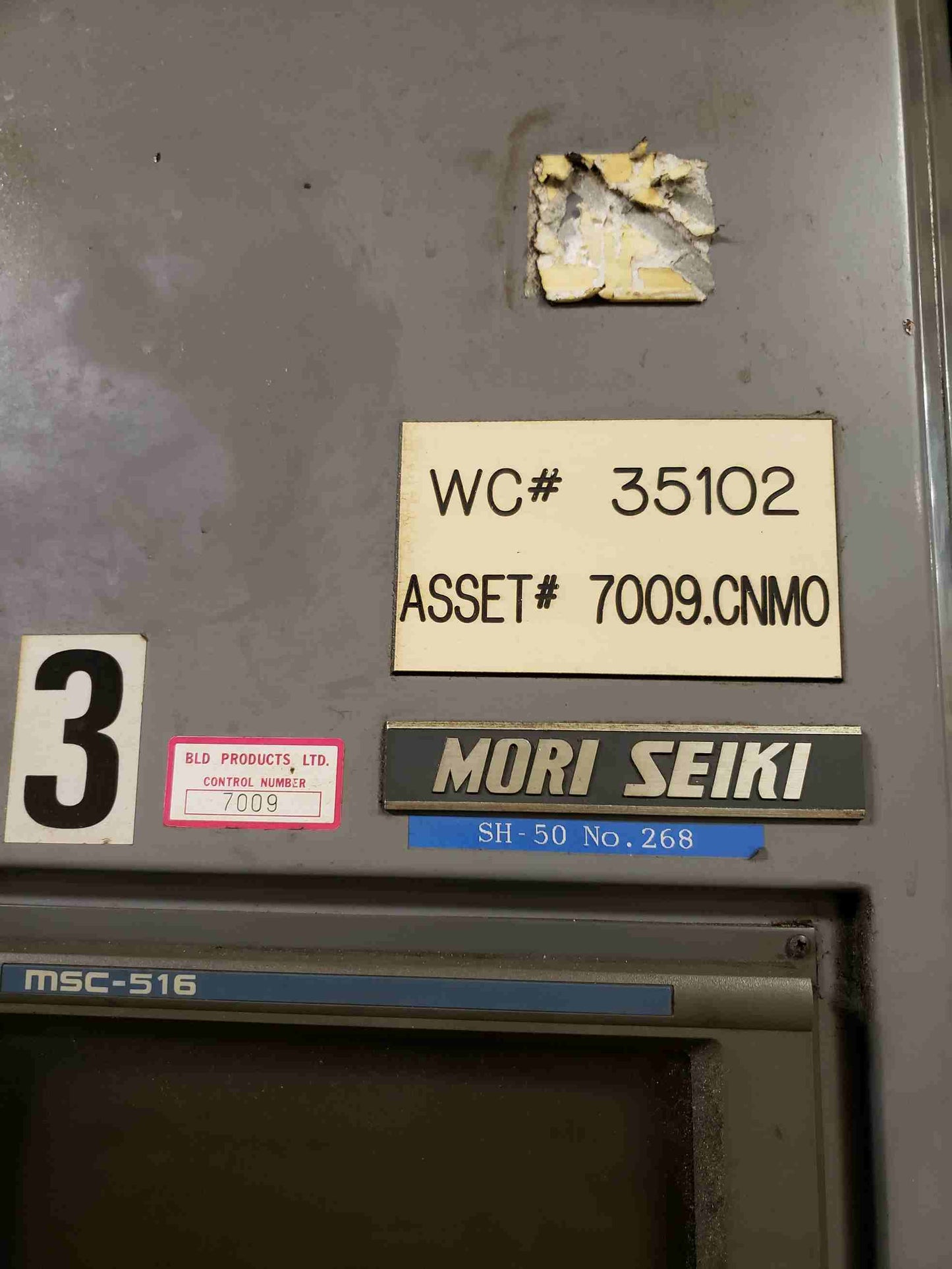 Mori Seiki SH50 Horizontal Mill For Sale