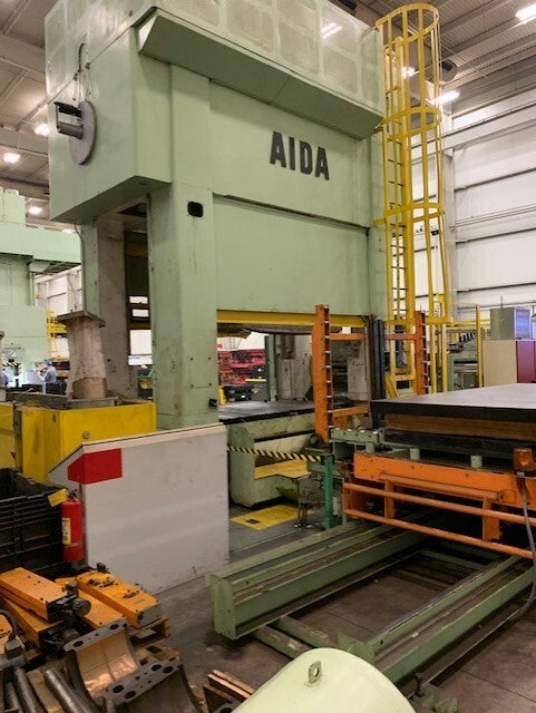 440 Ton Press For Sale Aida Straight Side Link Motion Press