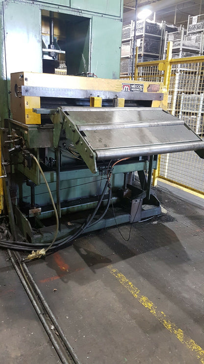 20,000 lb Capacity Mecon Coil Cradle Servo Feed Line For Sale