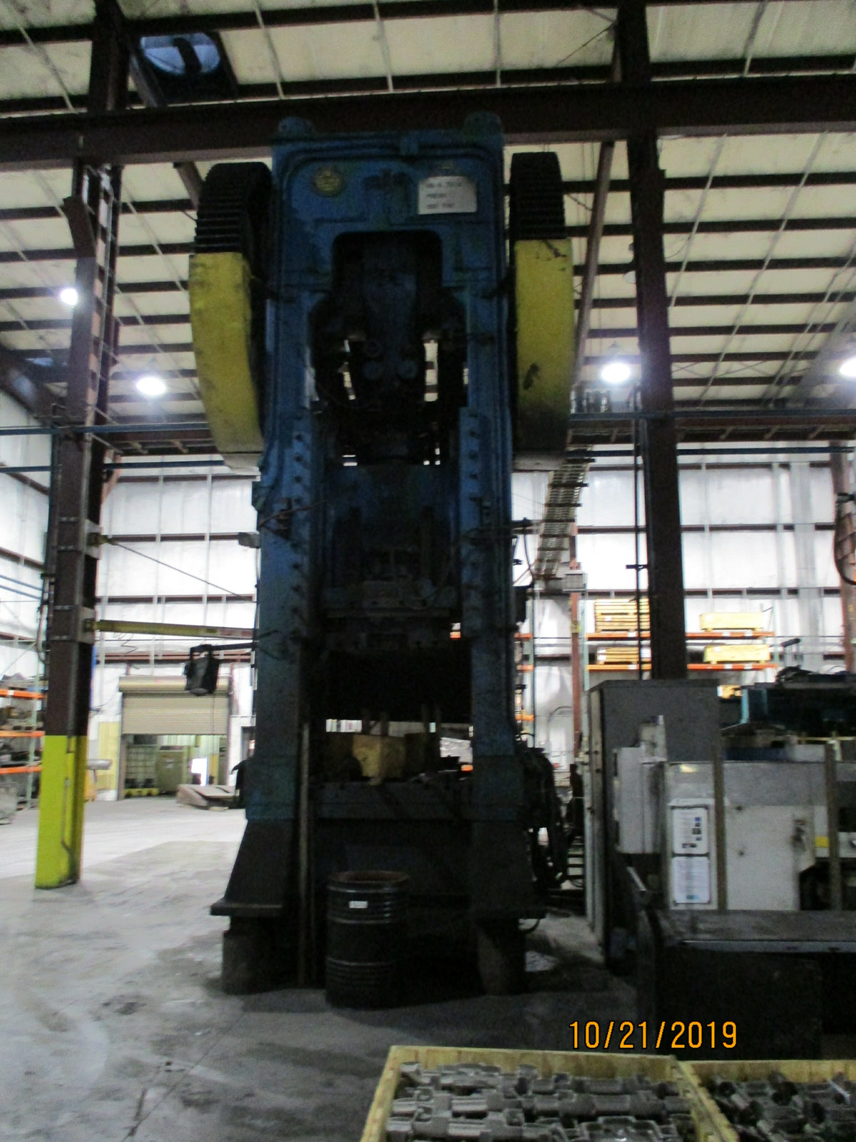 0 Point Press 950 Ton Press For Sale Bliss Straight Side Single Point Press ...