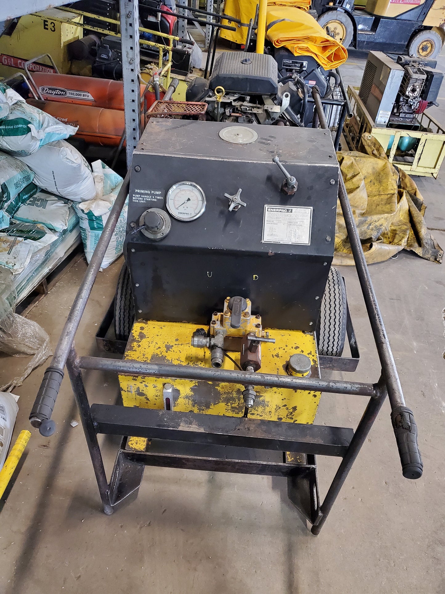 Enerpac 8,000 Series Gasoline Pumps For Sale (3 Available)