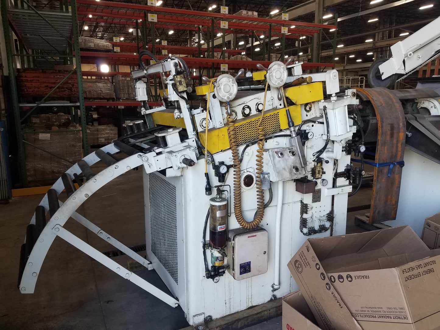 30" Wide Rowe Servo Feeder and Straightener