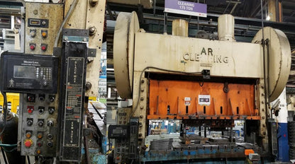 175 Ton Press For Sale Clearing Straight Side Press