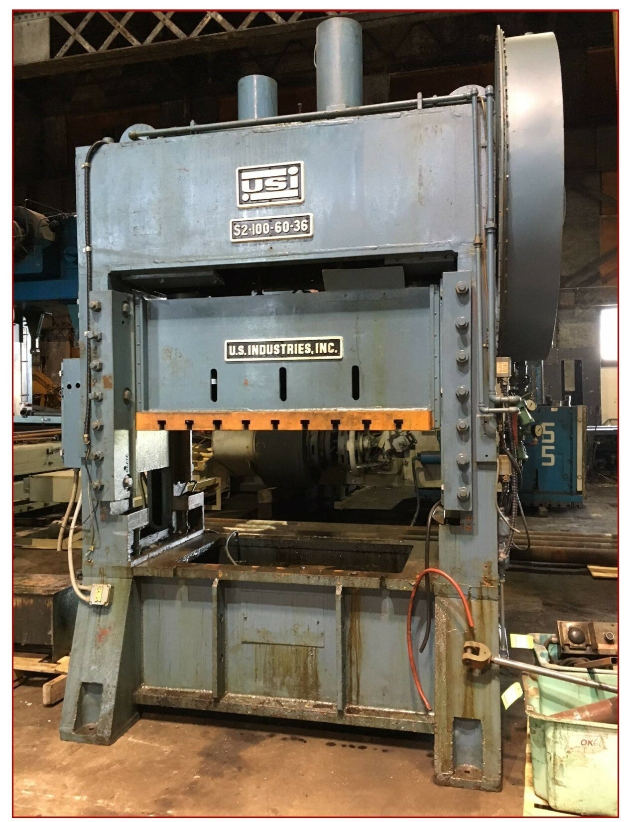 100 Ton Press For Sale USI Clearing Press