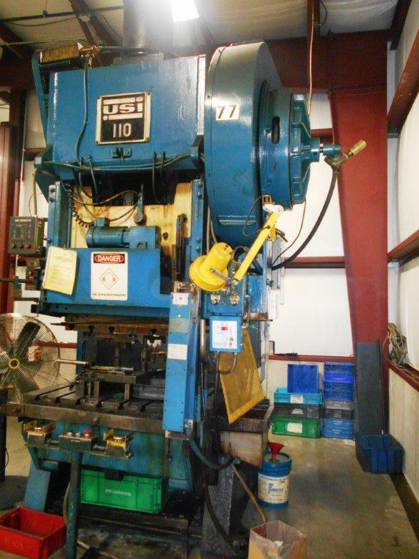 110 Ton Press For Sale Clearing Press