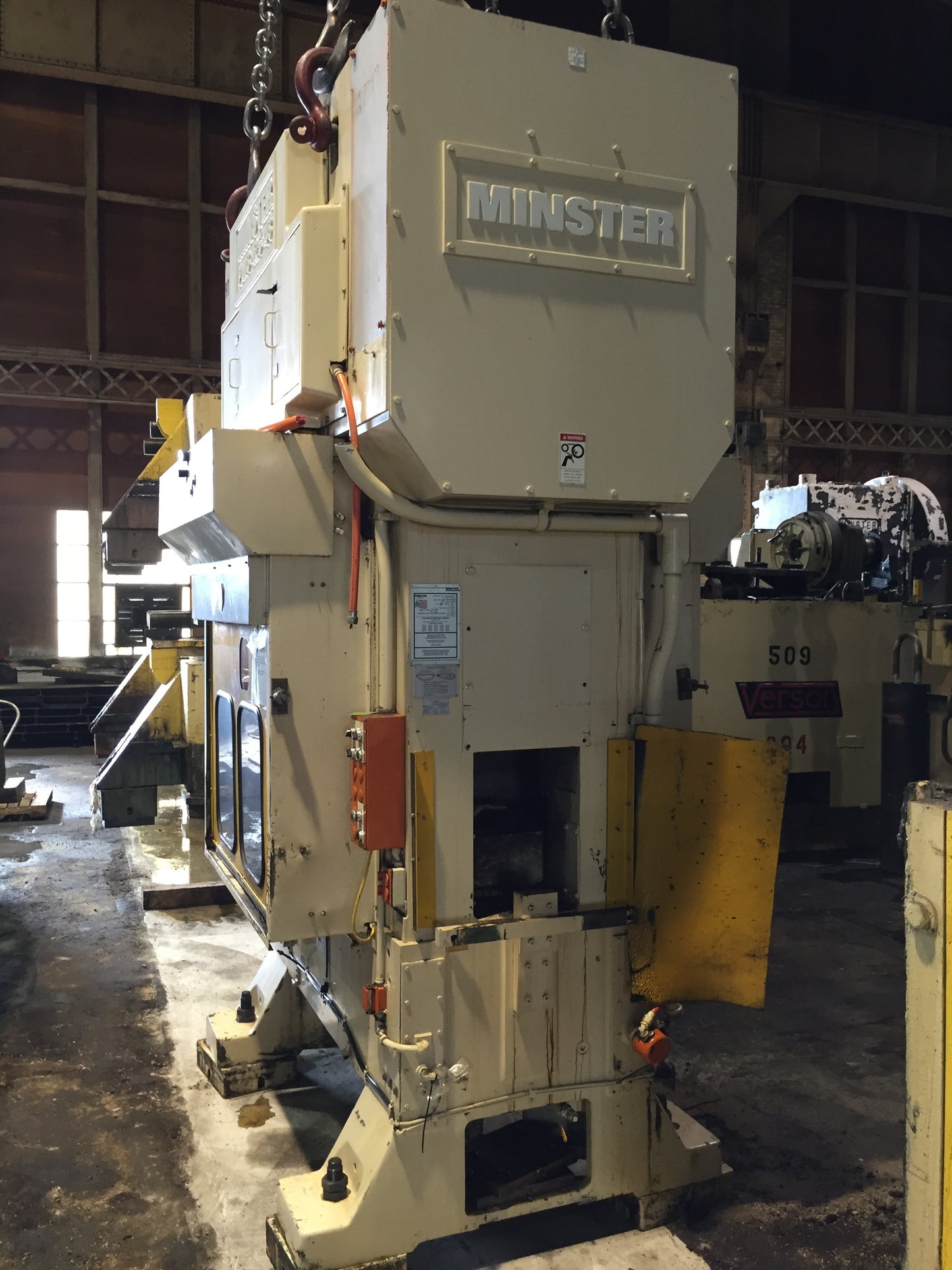 125 Ton Press For Sale Minster Piece-Maker Press