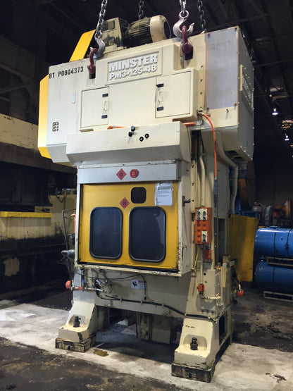 125 Ton Press For Sale Minster Piece-Maker Press