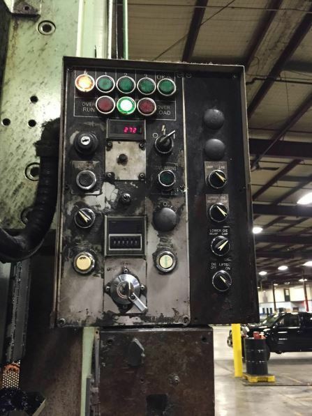 220 Ton Press For Sale Aida Single-Point Gap Press