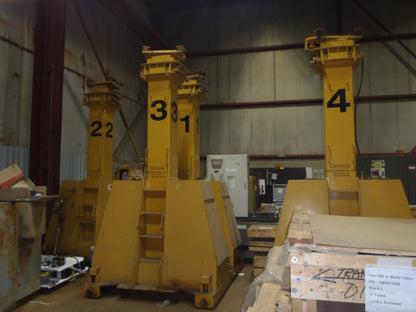 220 Ton J & R Lift-N-Lock Hydraulic Gantry For Sale 200 Ton Metric