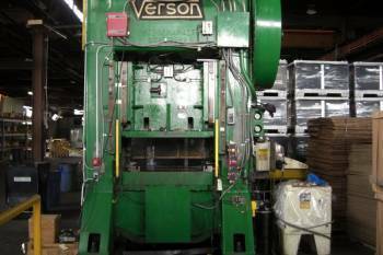 300 Ton Verson Straight Side Mechanical Metal Punch Press For Sale