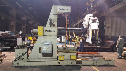 30,000lb. Perfecto Coil Reel & Straightener Feeder For Sale