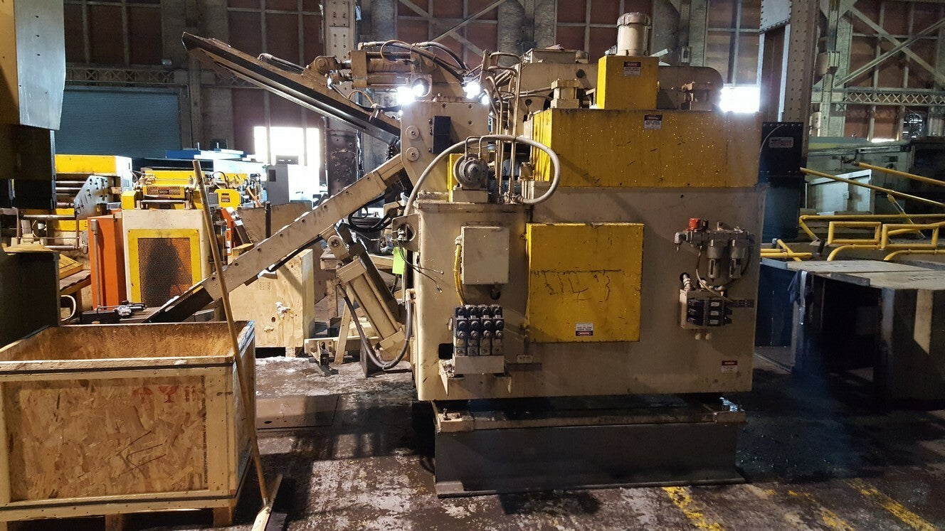 30,000lb. Perfecto Coil Reel & Straightener Feeder For Sale