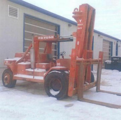 30,000lb Taylor Forklift For Sale 15 Ton