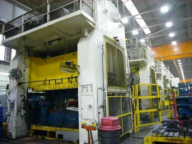 700 Ton Press Line For Sale Rovetta Single-Action Press