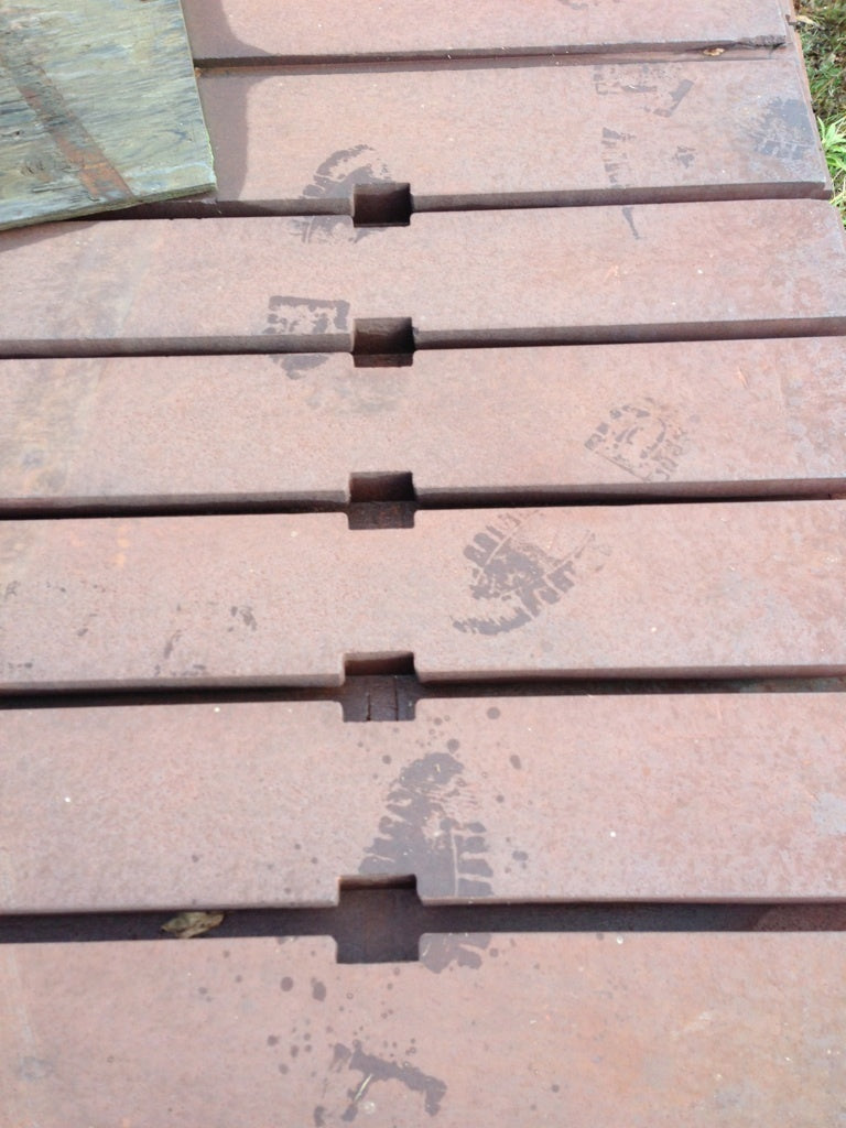 Bolster Plate / Floor Plate (1) Cast Iron 127″ x 103″ x 8″ - For Sale