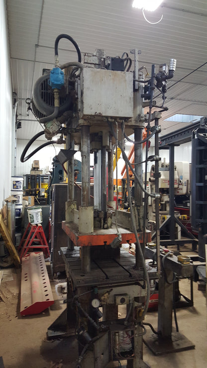 50 Ton Capacity Greenard 4-Post Hydraulic Press For Sale