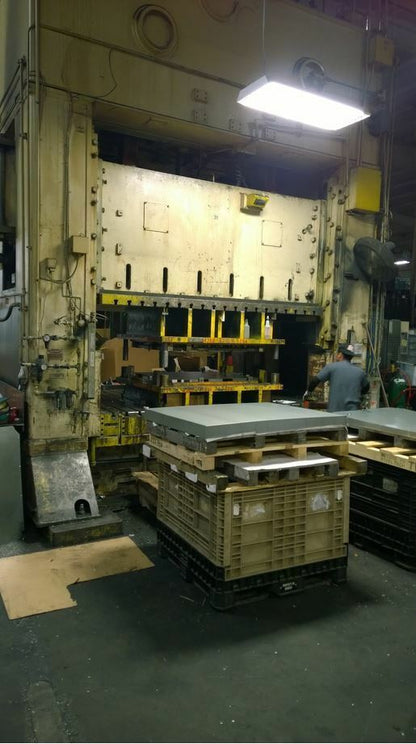 800 Ton Bliss Straight Side Metal Punch Press For Sale