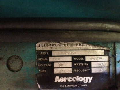 Aercology Portable Electrostatic Fume Mist Dust Collector For Sale