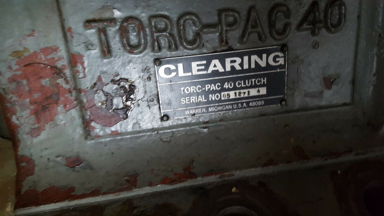Clearing Torc Pac 40 Wet Clutch Parts For Sale
